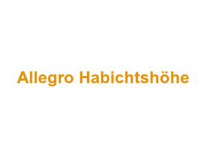 Allegro Habichtshöhe Logo