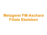 Metzgerei FM-Aschara Filiale Ebeleben Logo