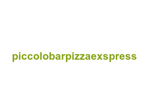 piccolobarpizzaexspress Logo