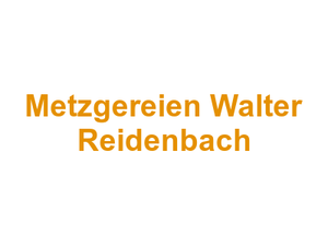 Metzgereien Walter Reidenbach Logo