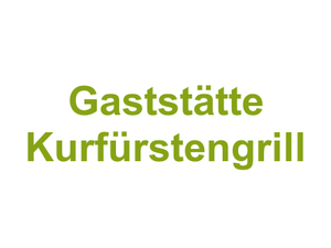 Gaststätte Kurfürstengrill Logo