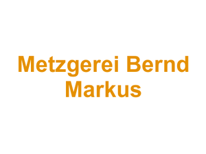 Metzgerei Bernd Markus Logo