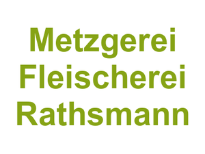 Metzgerei Fleischerei Rathsmann Logo