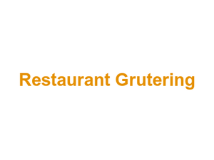 Restaurant Grutering Logo