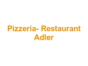 Pizzeria- Restaurant Adler Logo