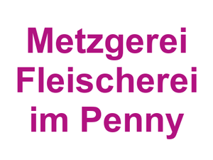 Metzgerei Fleischerei im Penny Logo