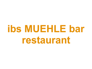 ibs MUEHLE bar restaurant Logo