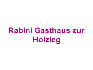 Rabini Gasthaus zur Holzleg Logo