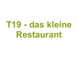 T19 - das kleine Restaurant Logo