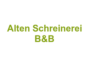 Croquembouche Feine Patisserie in der "Alten Schreinerei B&B" Logo