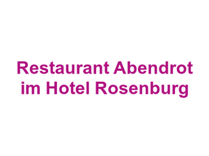 Restaurant Abendrot im Hotel Rosenburg Logo