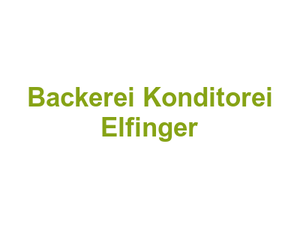 Backerei Konditorei Elfinger Logo
