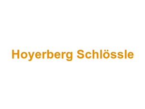 Hoyerberg Schlössle Logo