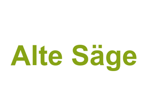 Alte Säge Logo