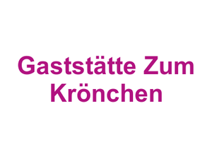 Gaststätte Zum Krönchen Logo