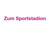 Zum Sportstadion Logo