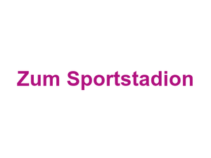 Zum Sportstadion Logo