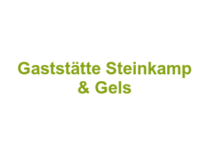 Gaststätte Steinkamp & Gels Logo