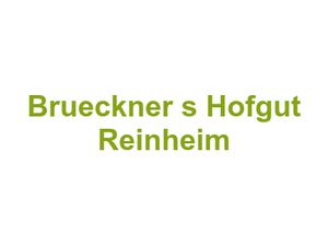 Brueckner s Hofgut Reinheim Logo