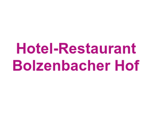 Hotel-Restaurant Bolzenbacher Hof Logo