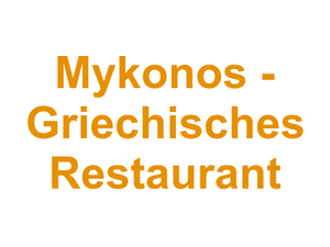 Mykonos - Griechisches Restaurant Logo
