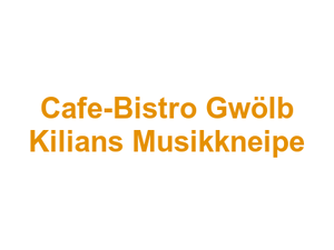 Cafe-Bistro G'wölb Kilian's Musikkneipe Logo