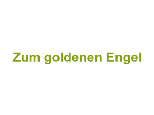 Zum goldenen Engel Logo