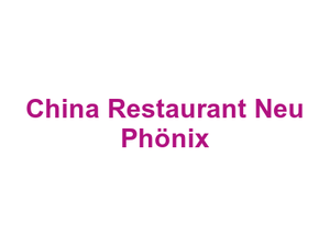 China Restaurant Neu Phönix Logo