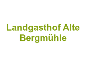 Landgasthof Alte Bergmühle Logo