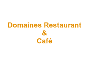 Domaines Restaurant & Café Logo