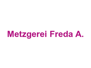 Metzgerei Freda A. Logo