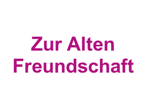 Zur Alten Freundschaft Logo