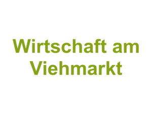 Wirtschaft am Viehmarkt Logo