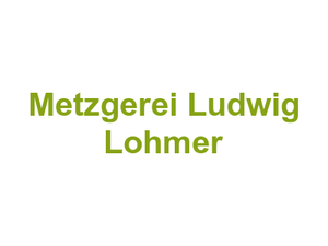 Metzgerei Ludwig Lohmer Logo