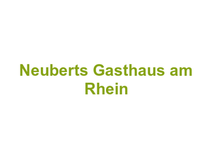 Neuberts Gasthaus am Rhein Logo