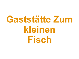 Gaststätte Zum kleinen Fisch Logo