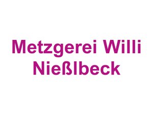 Metzgerei Willi Nießlbeck Logo