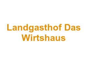Landgasthof Das Wirtshaus Logo