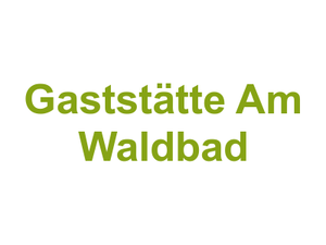 Gaststätte "Am Waldbad" Logo