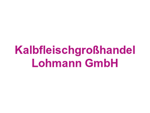 Metzgerei Kalbfleischgroßhandel Lohmann GmbH Logo