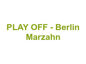 PLAY OFF - Berlin Marzahn Logo