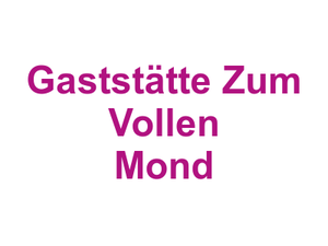 Gaststätte Zum Vollen Mond Logo