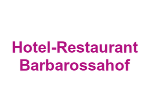 Hotel-Restaurant Barbarossahof Logo