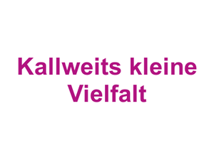 Kallweits kleine Vielfalt Logo