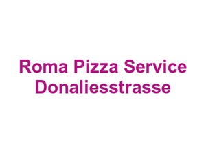 Roma Pizza Service Donaliesstrasse Logo