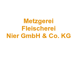 Metzgerei Fleischerei Nier GmbH & Co. KG Logo