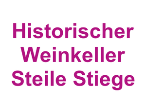 Historischer Weinkeller Steile Stiege Logo