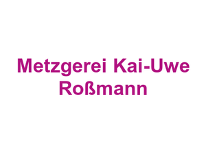 Metzgerei Kai-Uwe Roßmann Logo