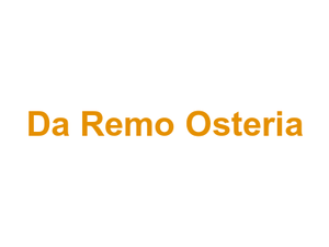 Da Remo Osteria Logo