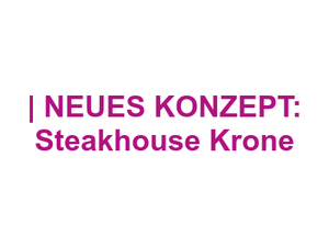 Hotel Restaurant Krone | NEUES KONZEPT: Steakhouse Krone Logo